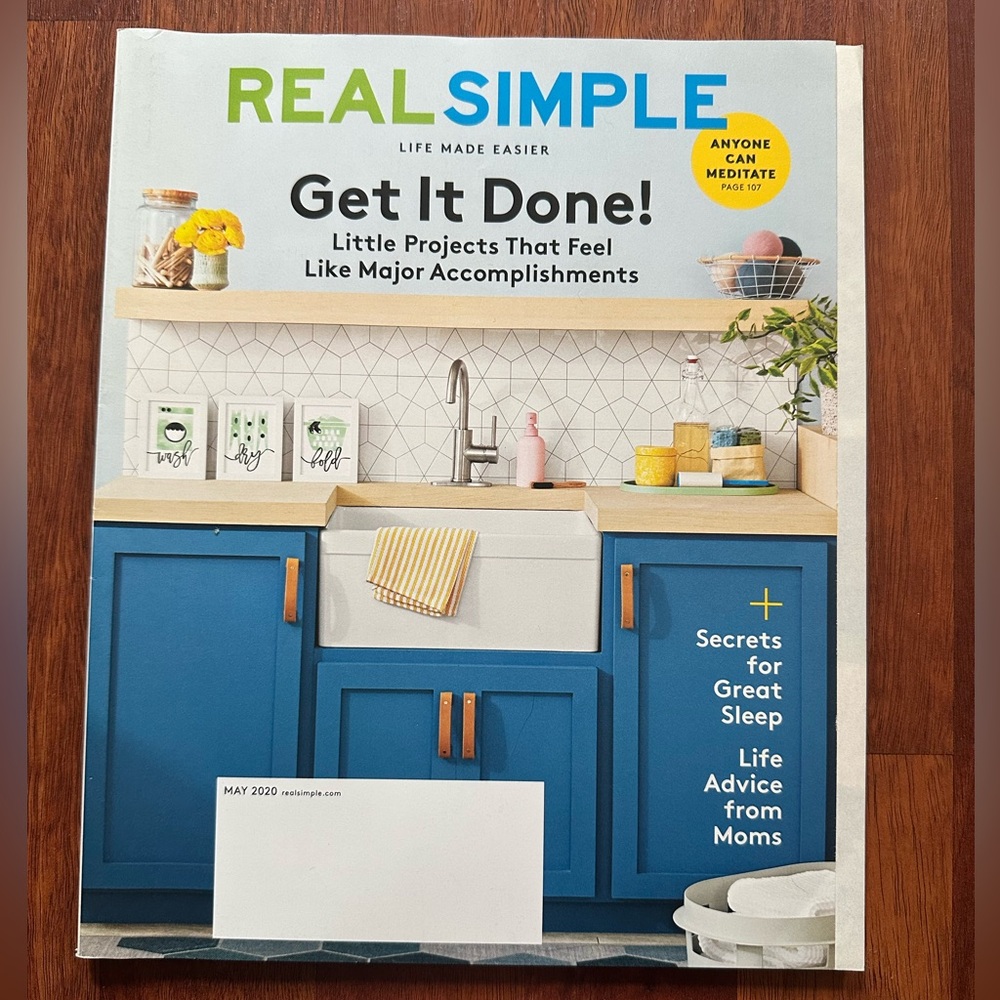 Real Simple Magazine - May 2020